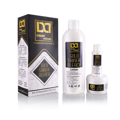 Enhance Natural Beauty with GOLD SHINER BLEACH by DREAM attitude [600GM] [250GM] [40GM]