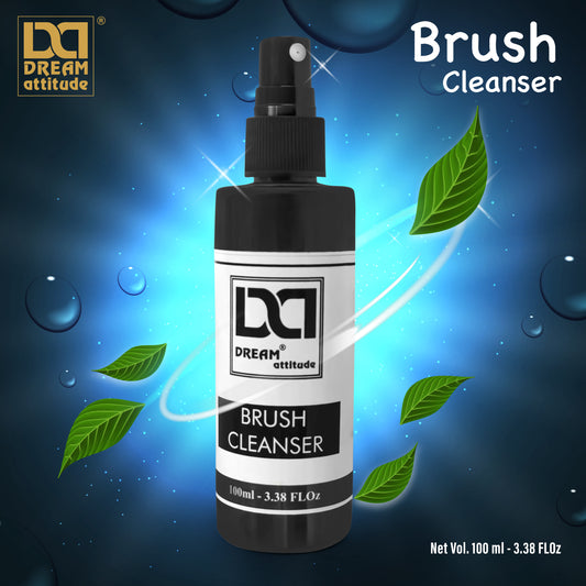 Keep Your Brushes Pristine with DREAM Attitude Brush Cleanser - Essential for Makeup Hygiene (100ml)