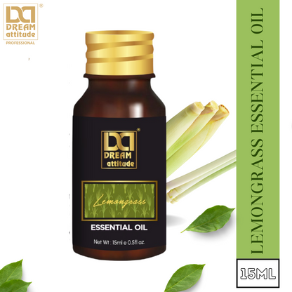 Elevate Your Senses with Lemongrass Essential Oil  [15ML]