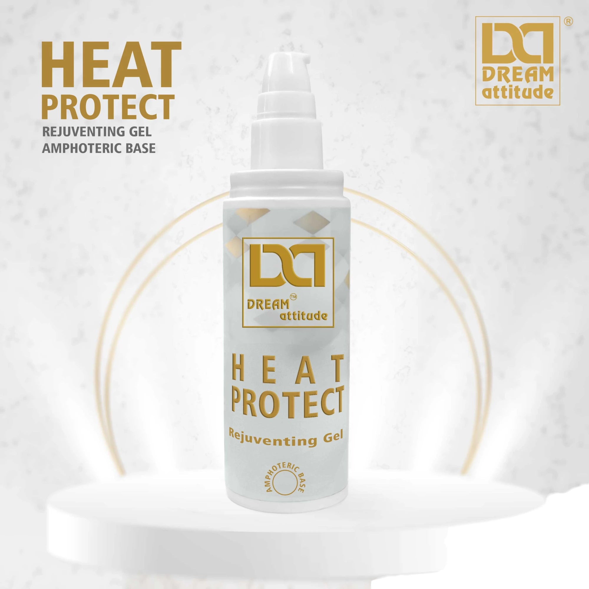 Dream Attitude Heat Protect Rejuvenating Gel - Advanced Defense for Sleek, Healthy Hair [100ML]