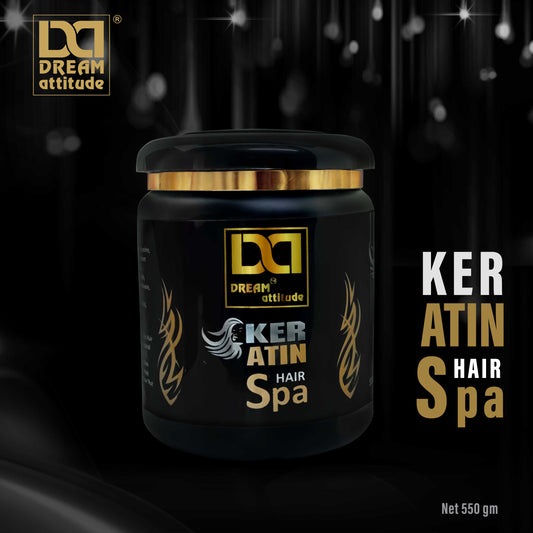 Dream Attitude Keratin Hair Spa - Indulgent Nourishment and Silky Smooth Finish 550GM