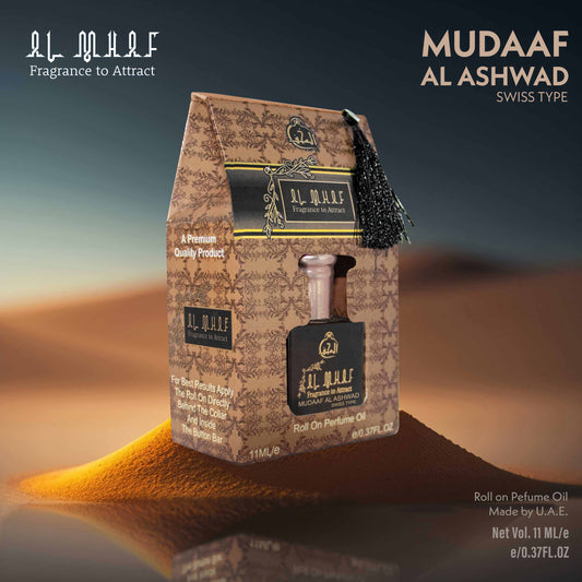AL MHAF MUDAAF-AL-ASHWAD[BLACK SERIES] Perfume oil by DREAM attitude