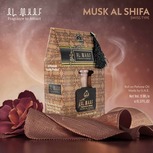 AL MHAF MUSK-AL-SHIFA[BLACK SERIES] Perfume oil by DREAM attiude