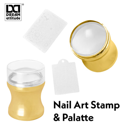 Dream Attitude Nail Stamper: Your Gateway to Diverse Nail Art Designs 1pcs