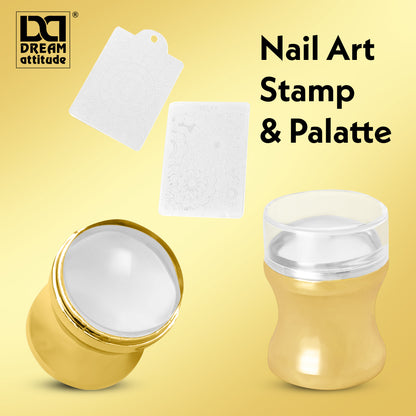 Dream Attitude Nail Stamper: Your Gateway to Diverse Nail Art Designs 1pcs