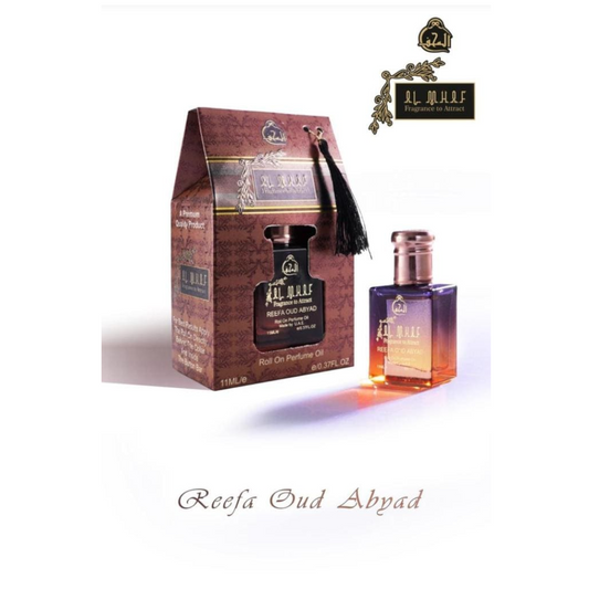 AL MHAF REEFA OUD ABAYAD[BLACK SERIES] Perfume oil by DREAM attitude
