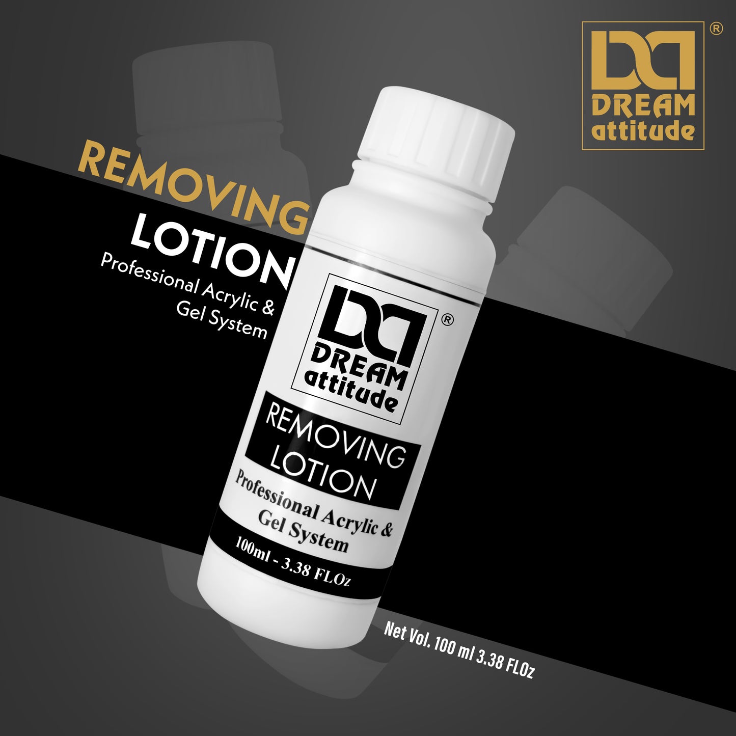 "Strengthen Nails with REMOVER LOTION: 100 ML Enriched with Protein & Vitamin B5"(100ml)