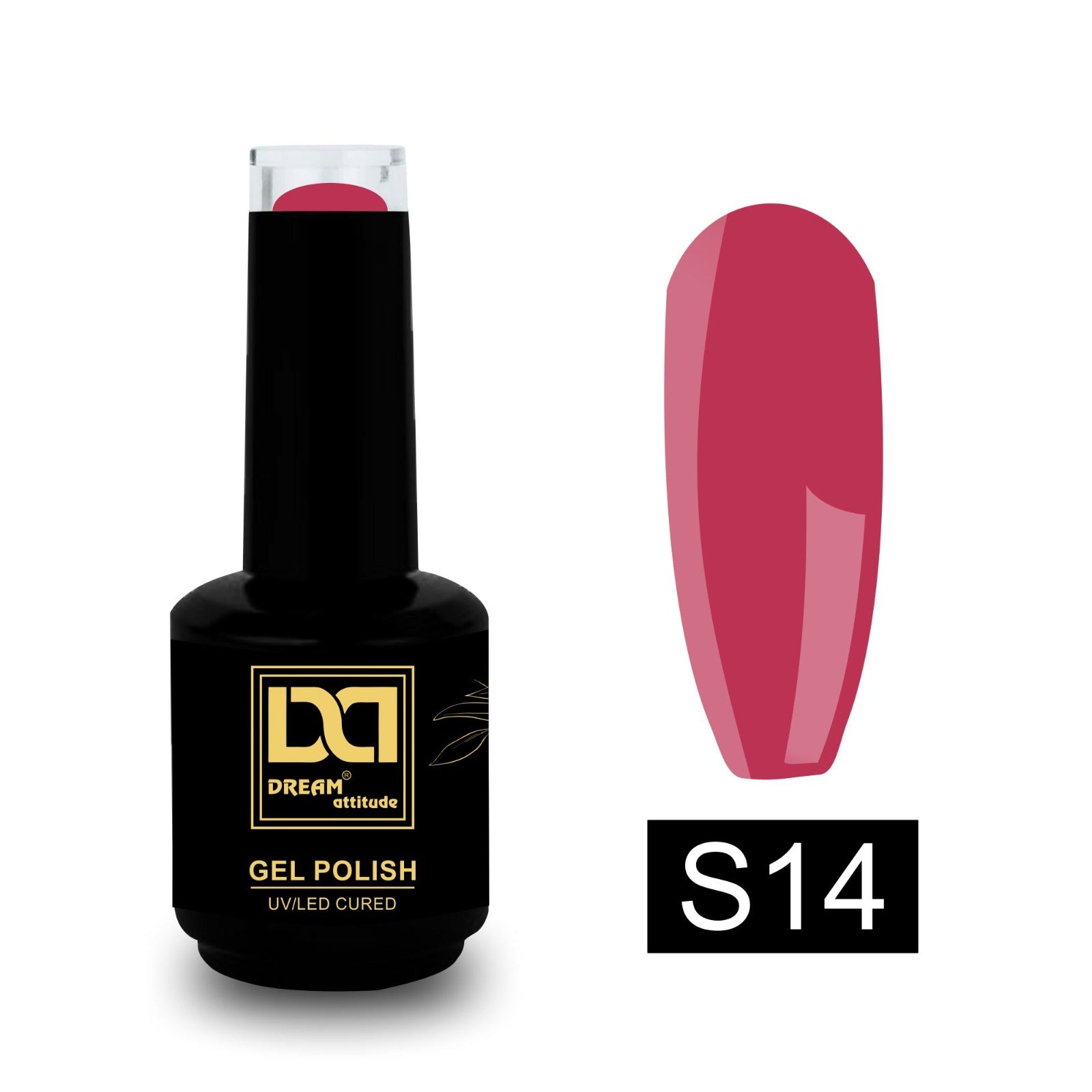 Unveil Artistry with Dream Attitude Crackle Gel Polish  S13 to S18 (15ml)