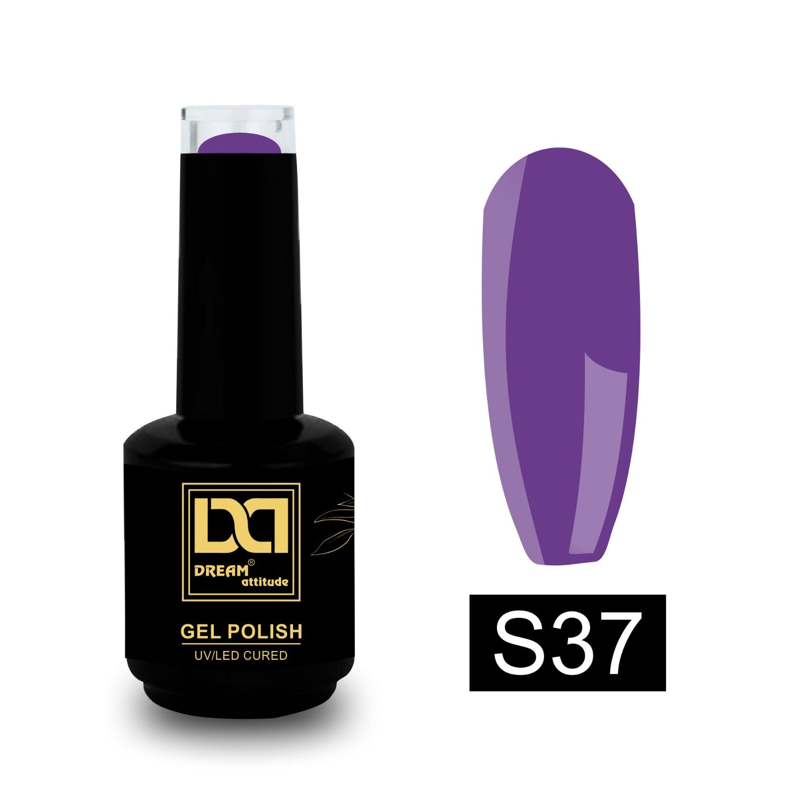 Unveil Artistry with Dream Attitude Crackle Gel Polish S37 to S42 (15ML)