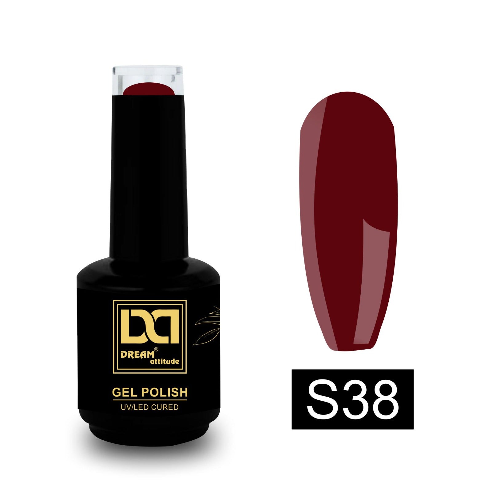 Unveil Artistry with Dream Attitude Crackle Gel Polish S37 to S42 (15ML)