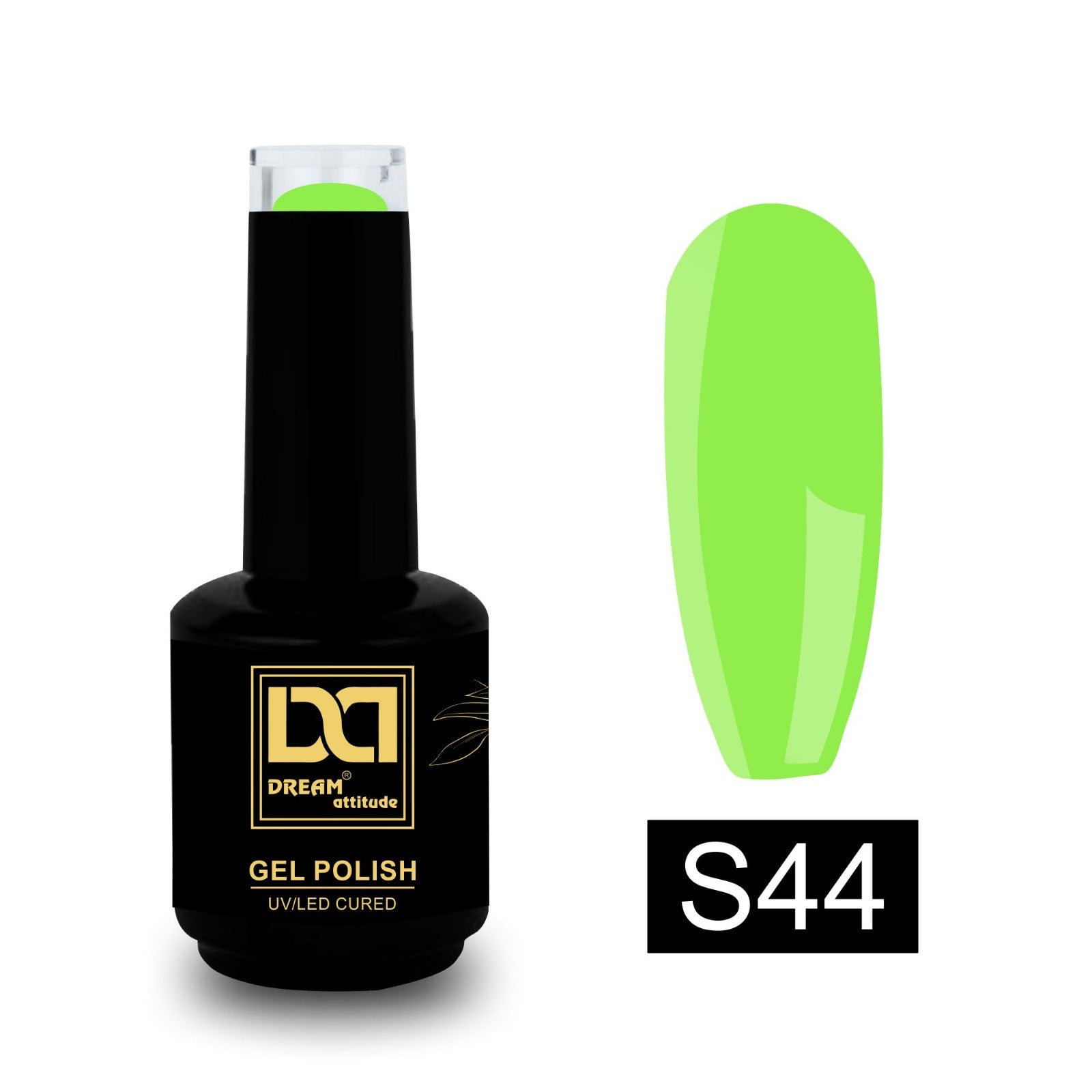 Unveil Artistry with Dream Attitude Crackle Gel Polish S43 to S48 (15ML)