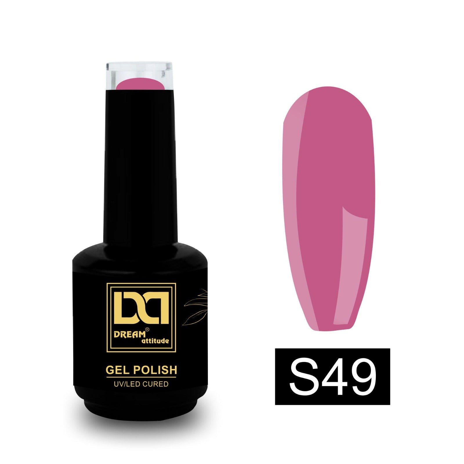 Unveil Artistry with Dream Attitude Crackle Gel Polish S49 to S54 (15ml)