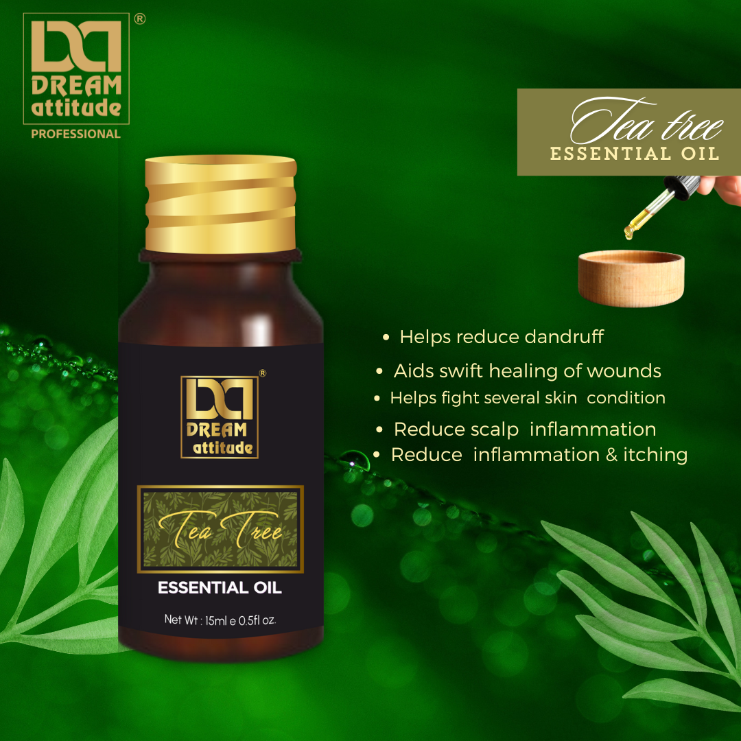 Discover Pure Refreshment with DREAM Tea Tree Essential Oil [15ML]