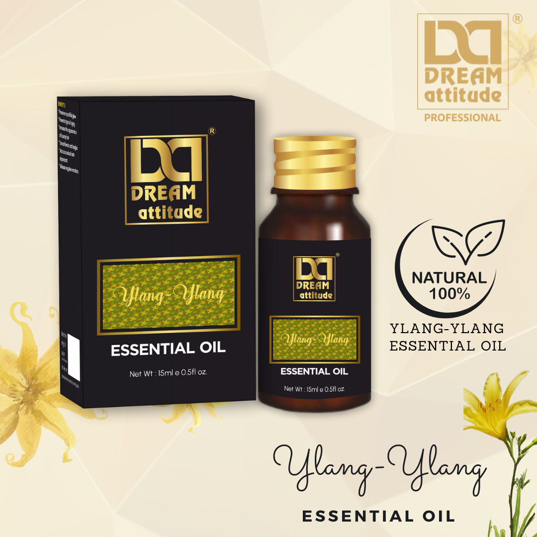 DREAM Attitude Ylang Ylang Essential Oil: Embrace Tranquility [15ml]