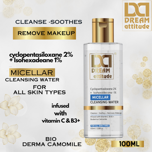 DREAM Attitude Micellar Cleansing Water: Your Ultimate Makeup Remover
