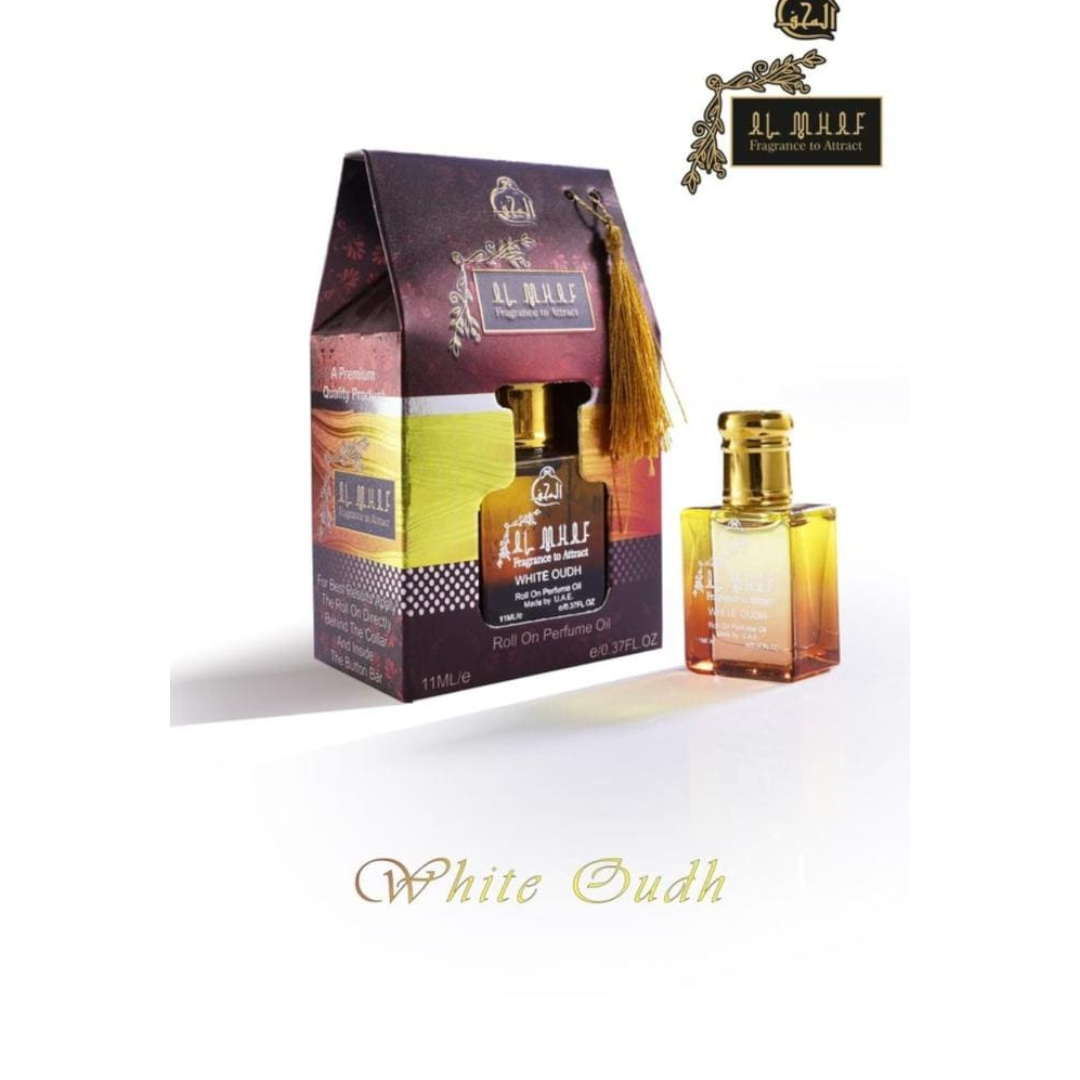 AL MHAF WHITE OUDH[GOLD SERIES] Perfume oil by DREAM attitude