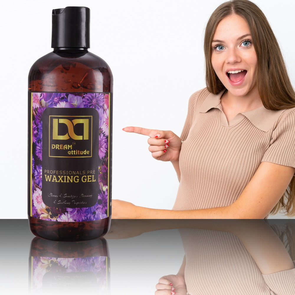 Elevate Your Waxing Experience with PROFESSIONALS BEFORE WAXING GEL by DREAM attitude
