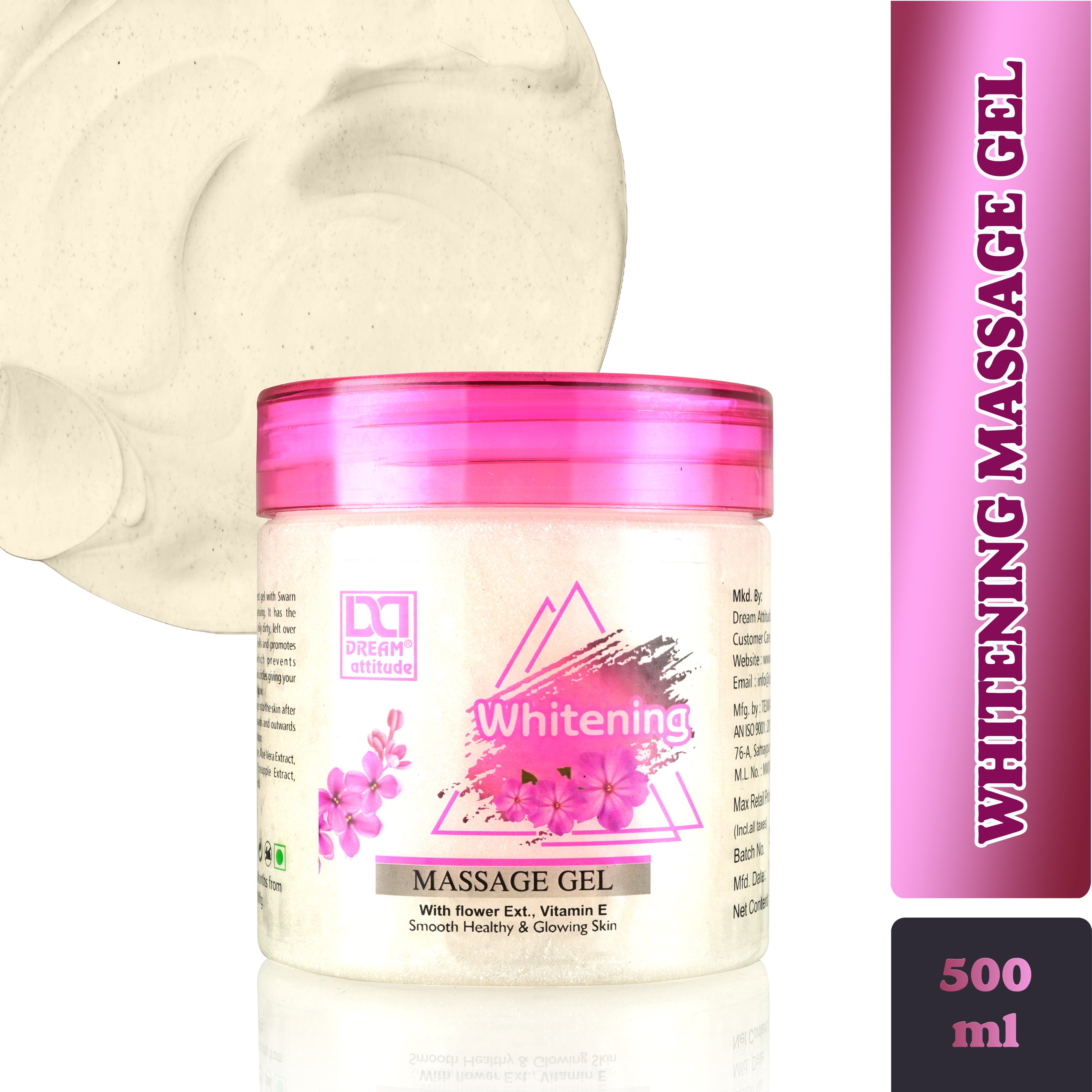 DREAM attitude Skin Whitening Massage Gel: Transformative Skincare for Radiant and Fairer Skin