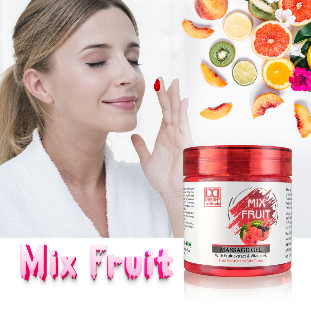 DREAM attitude Mix Fruit Massage Gel: Fruity Skincare for a Spa-Like Experience