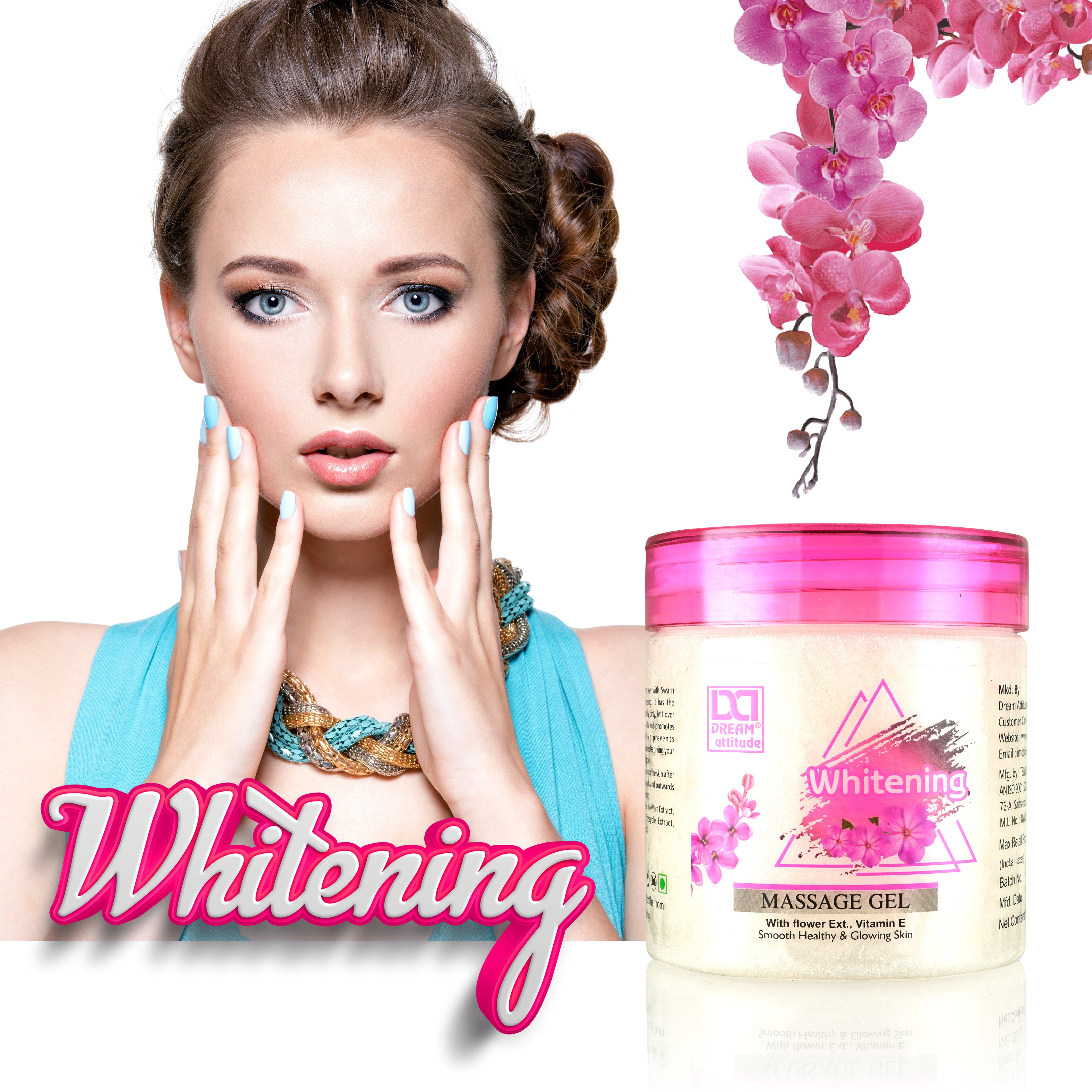 DREAM attitude Skin Whitening Massage Gel: Transformative Skincare for Radiant and Fairer Skin