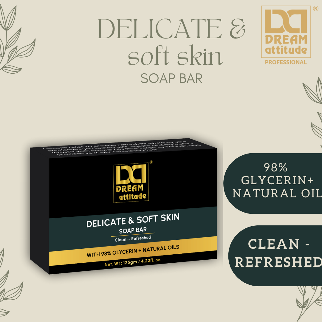DELICATE AND SOFT SKIN SOAP BAR [125GM]