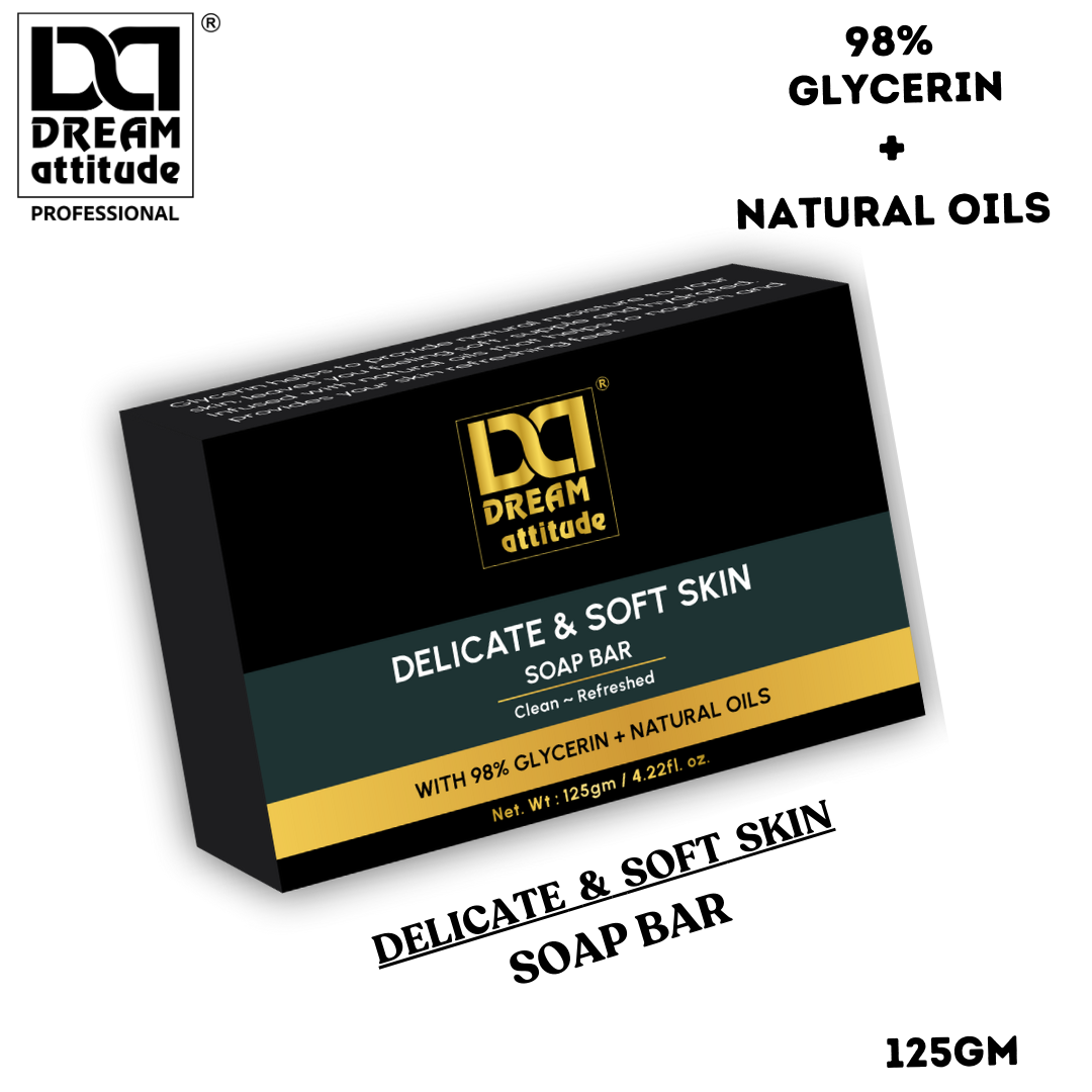 DELICATE AND SOFT SKIN SOAP BAR [125GM]