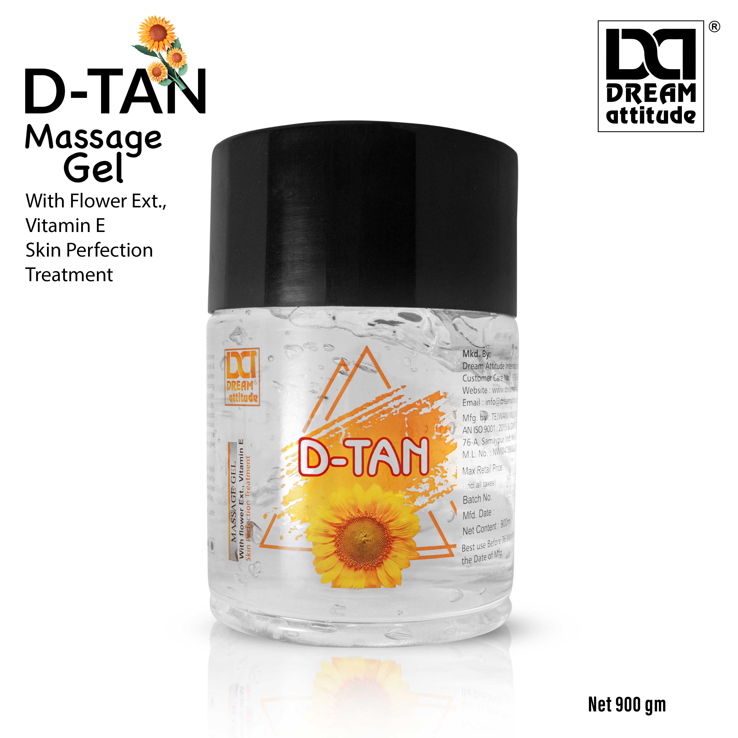 DREAM attitude De-Tan Massage Gel