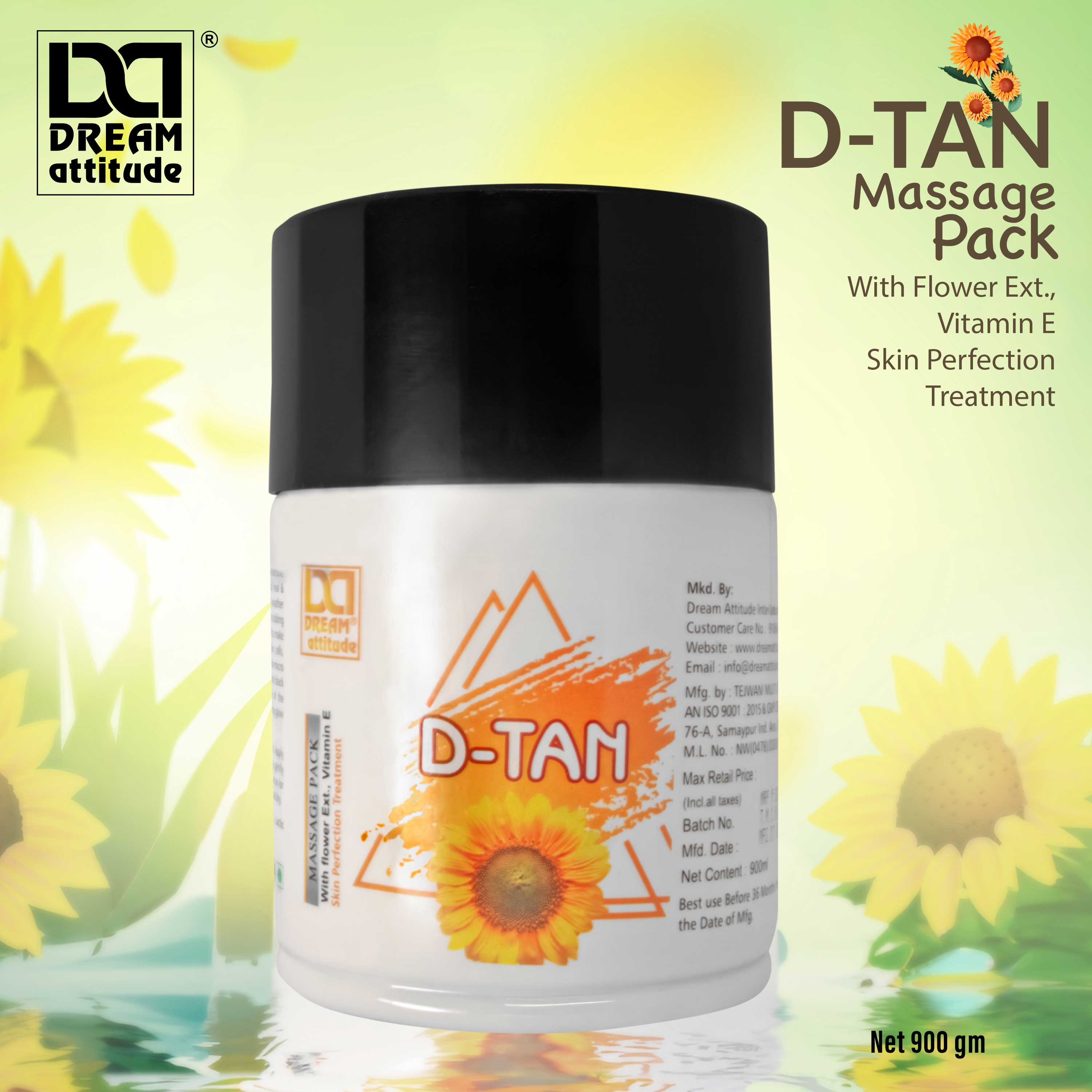 DREAM attitude De-Tan Massage Pack