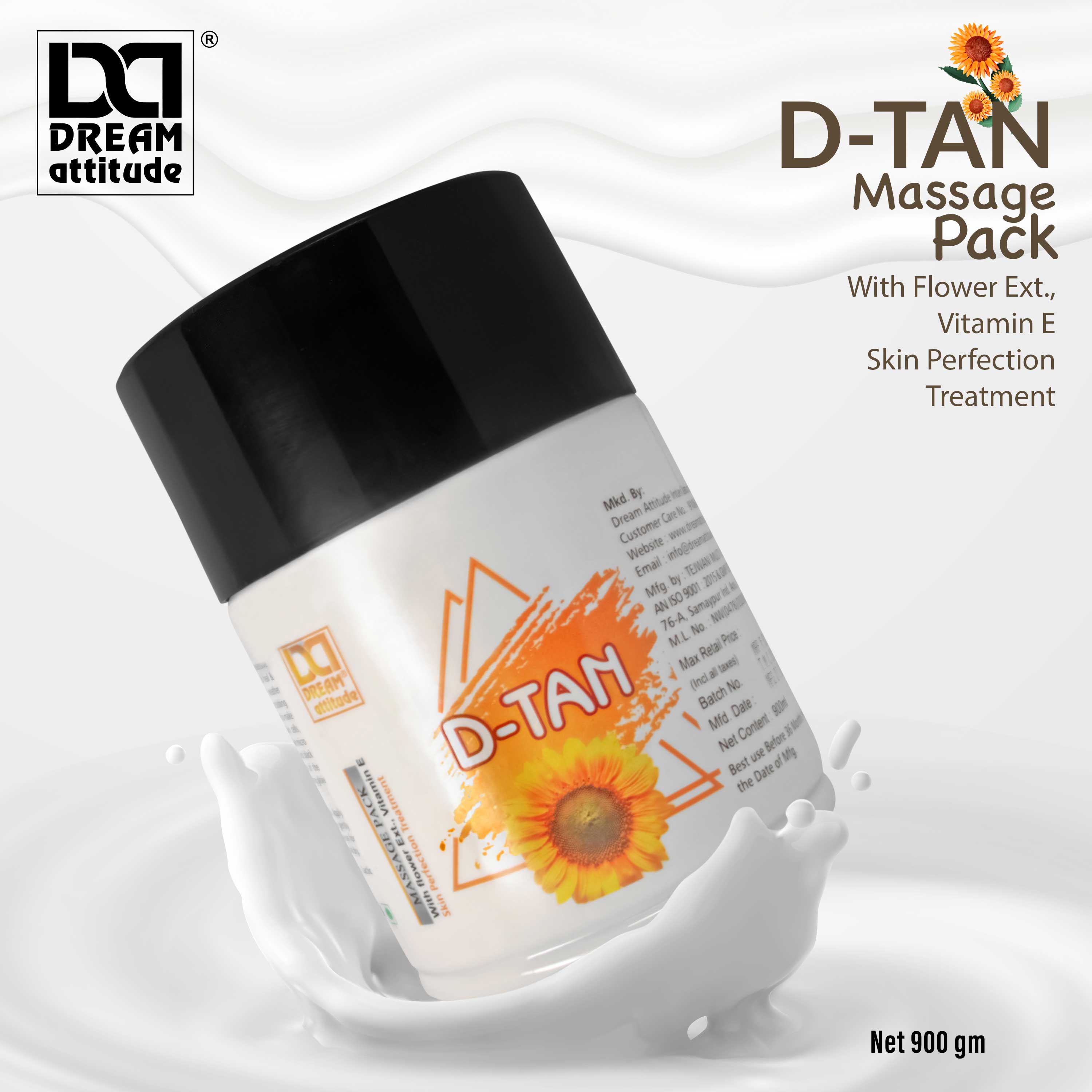 DREAM attitude De-Tan Massage Pack