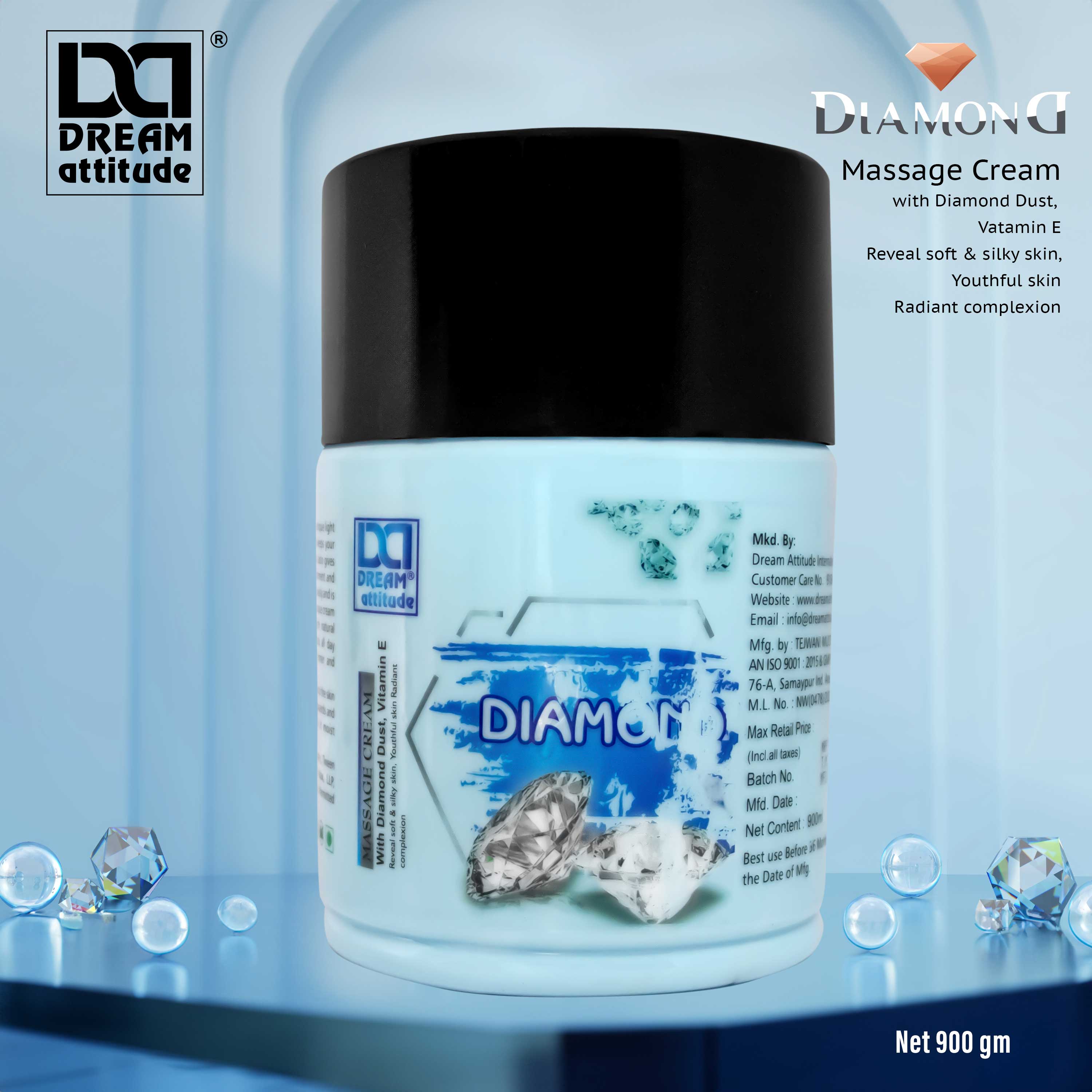 DREAM attitude Diamond Massage Cream SKIN CARE DREAM attitude.