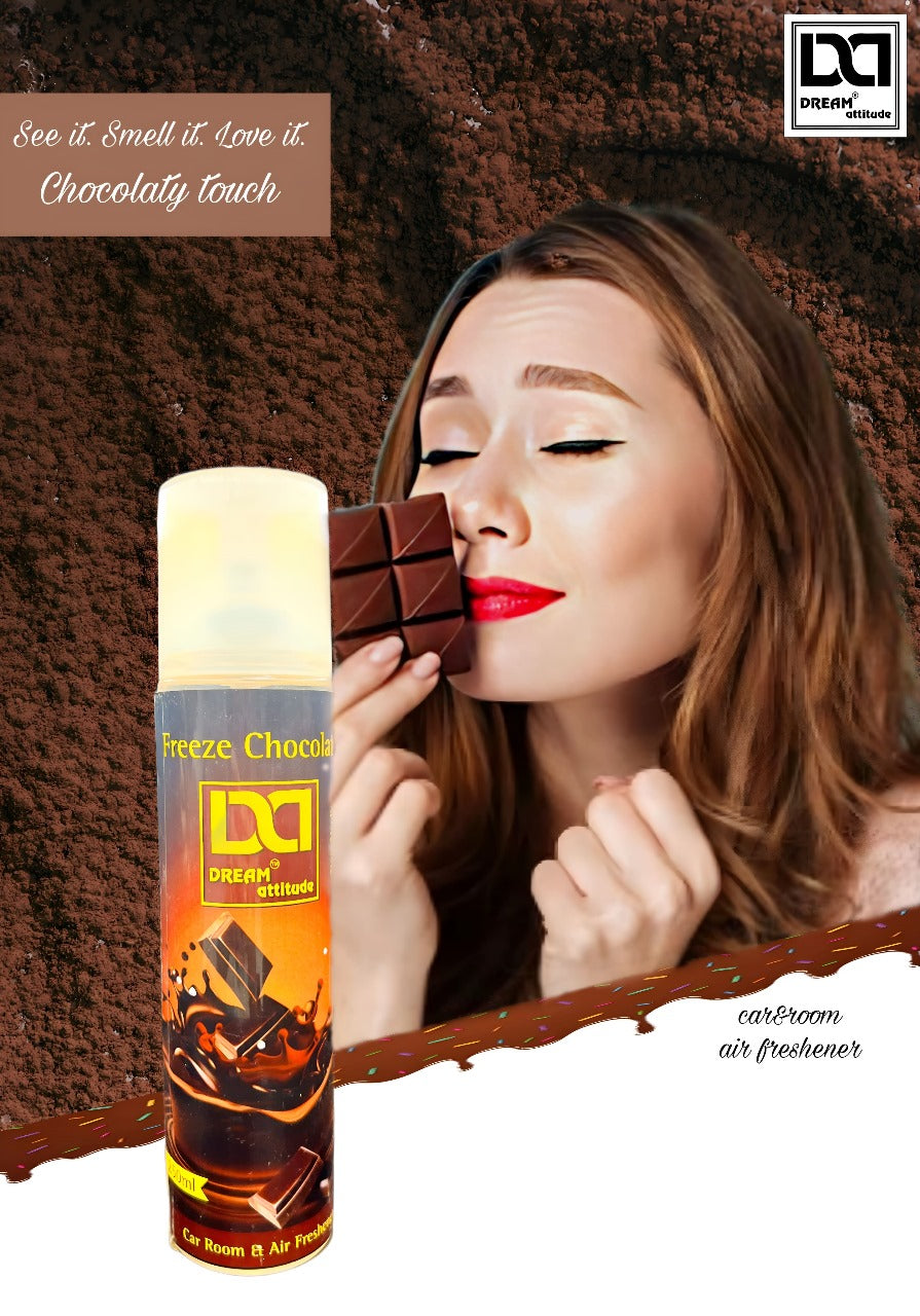 DREAM attitude Freeze Chocolate Air Freshener: Sweetness for Everyday Indulgence