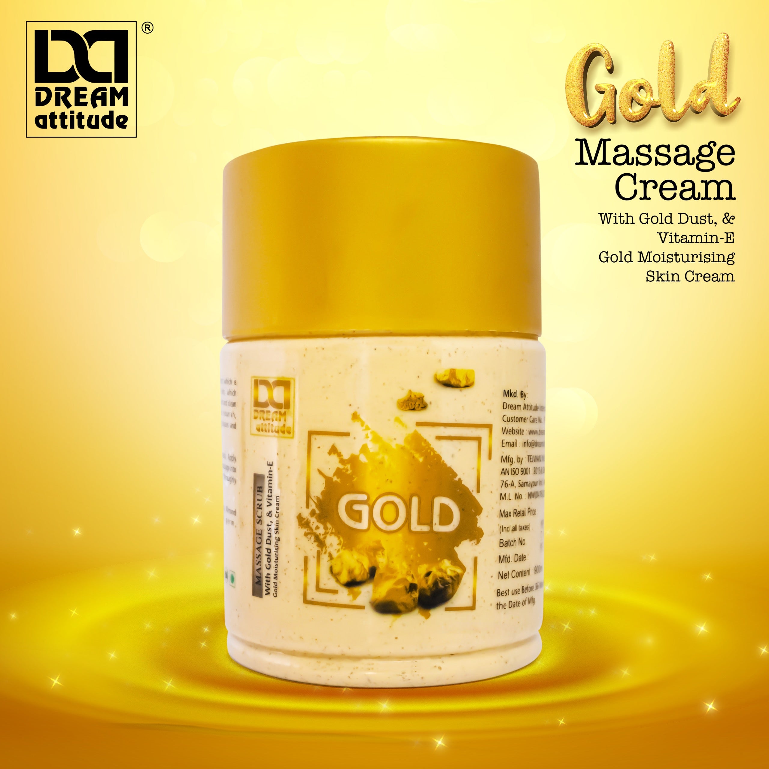 DREAM attitude Gold Massage Cream SKIN CARE DREAM attitude.