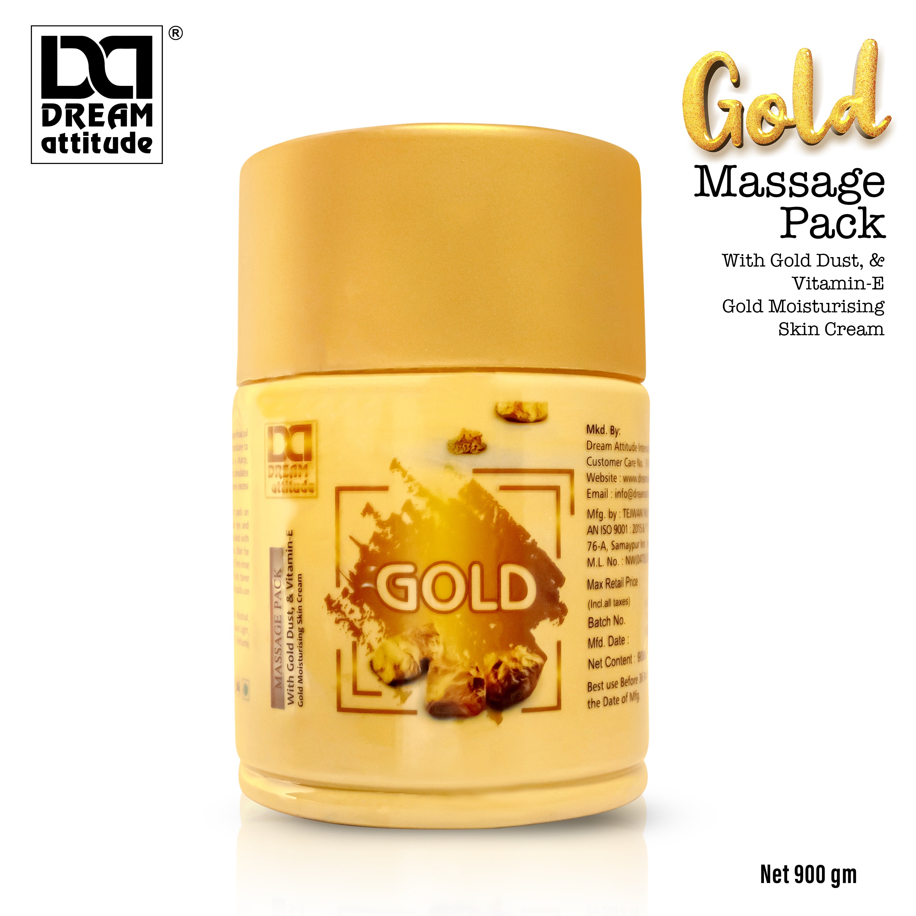 DREAM attitude Gold Massage Pack SKIN CARE DREAM attitude.