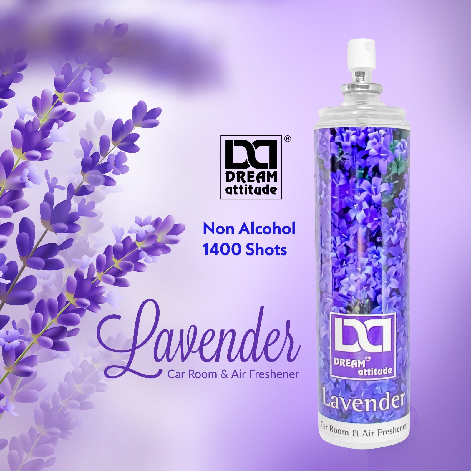 DREAM attitude Lavender Air Freshener: Calming Essence for Everyday Relaxation