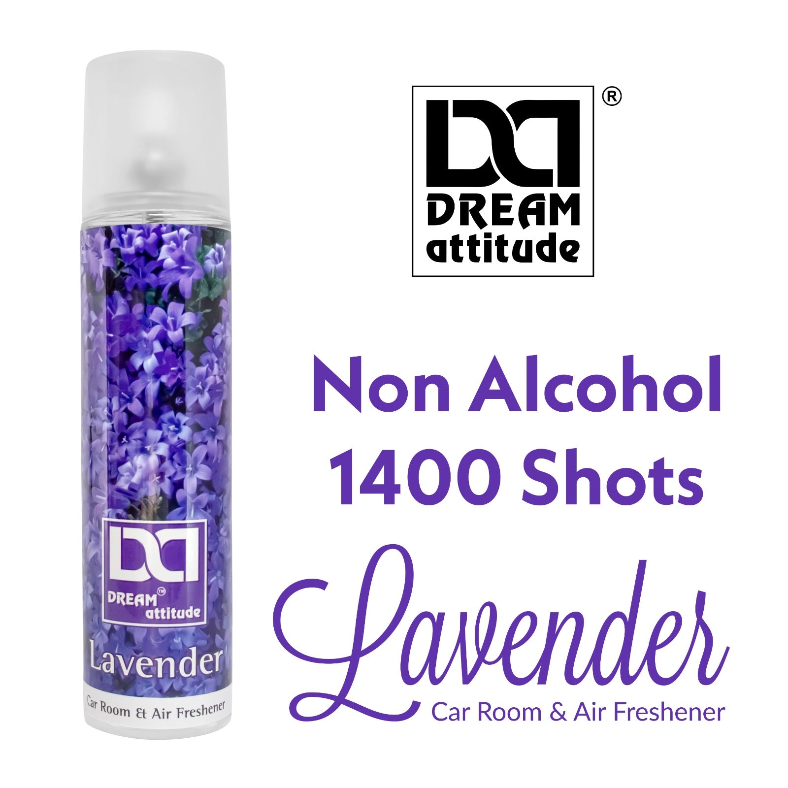 DREAM attitude Lavender Air Freshener: Calming Essence for Everyday Relaxation