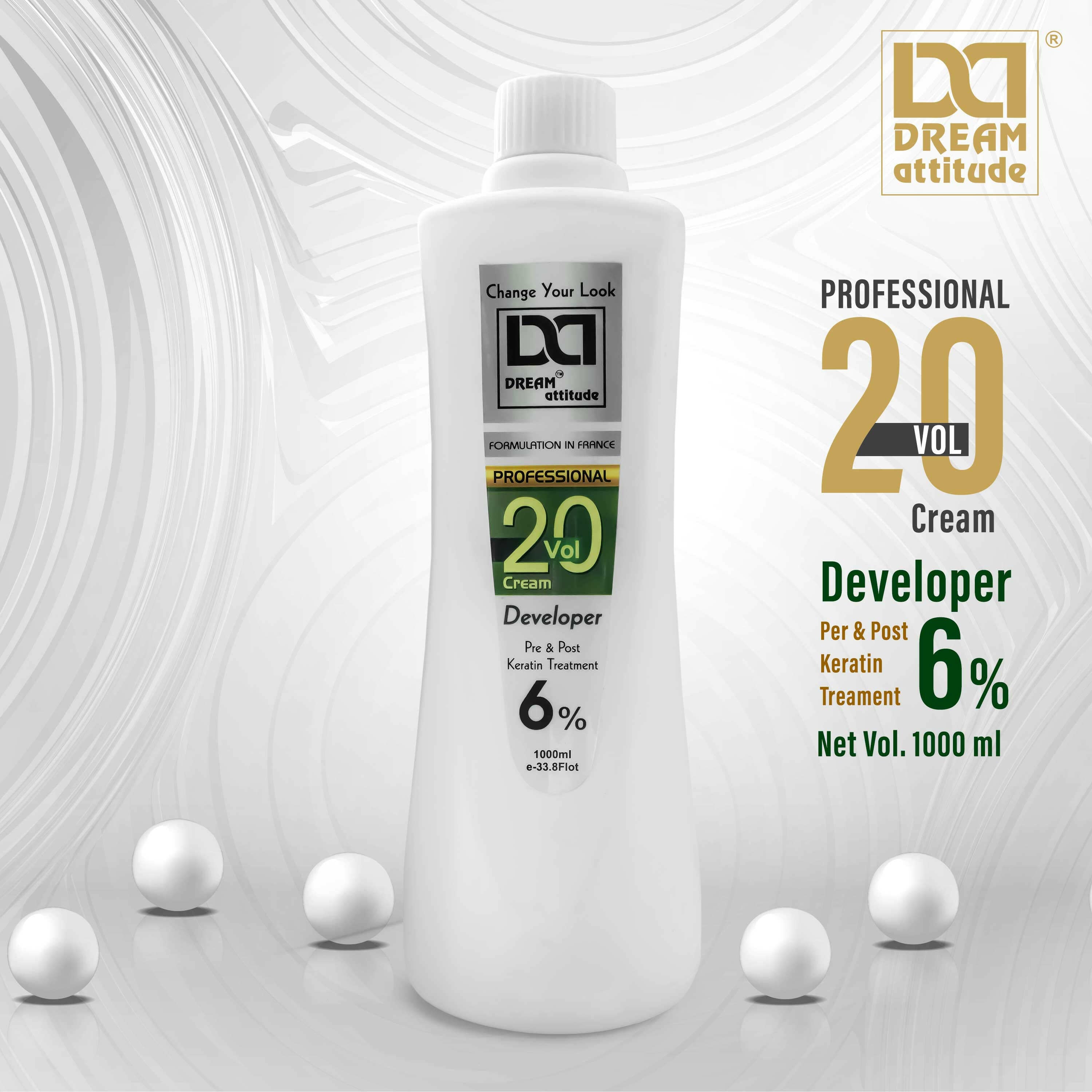 Dream Attitude Hair Developer 20% Vol - Professional-Grade Results at Home HAIR CARE DREAM attitude.