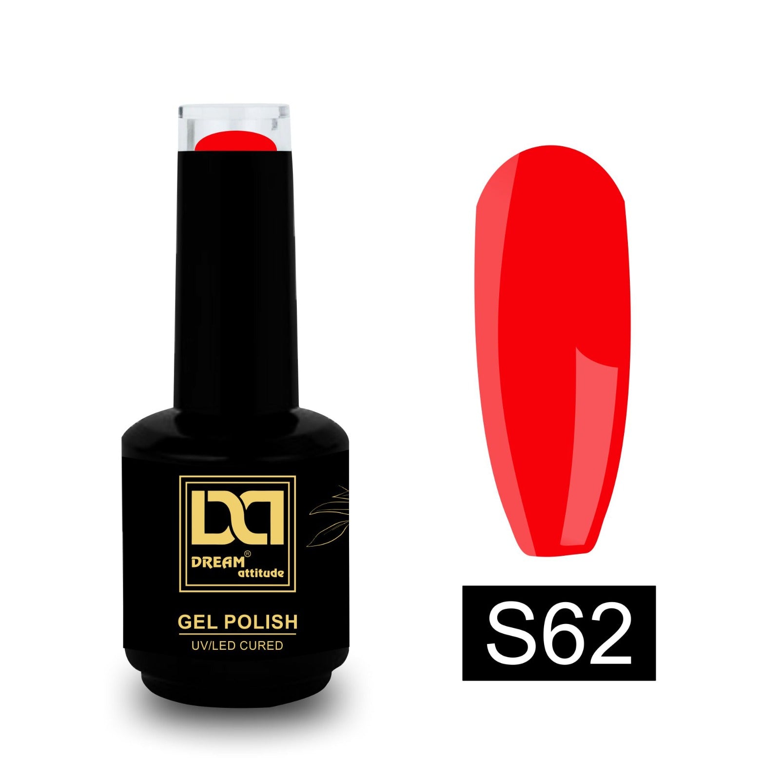 Unveil Artistry with Dream Attitude Crackle Gel Polish 15ml  S61 to S66 (15ML)