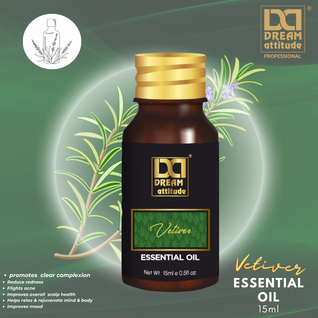 Vetiver Essential Oil [15ML]