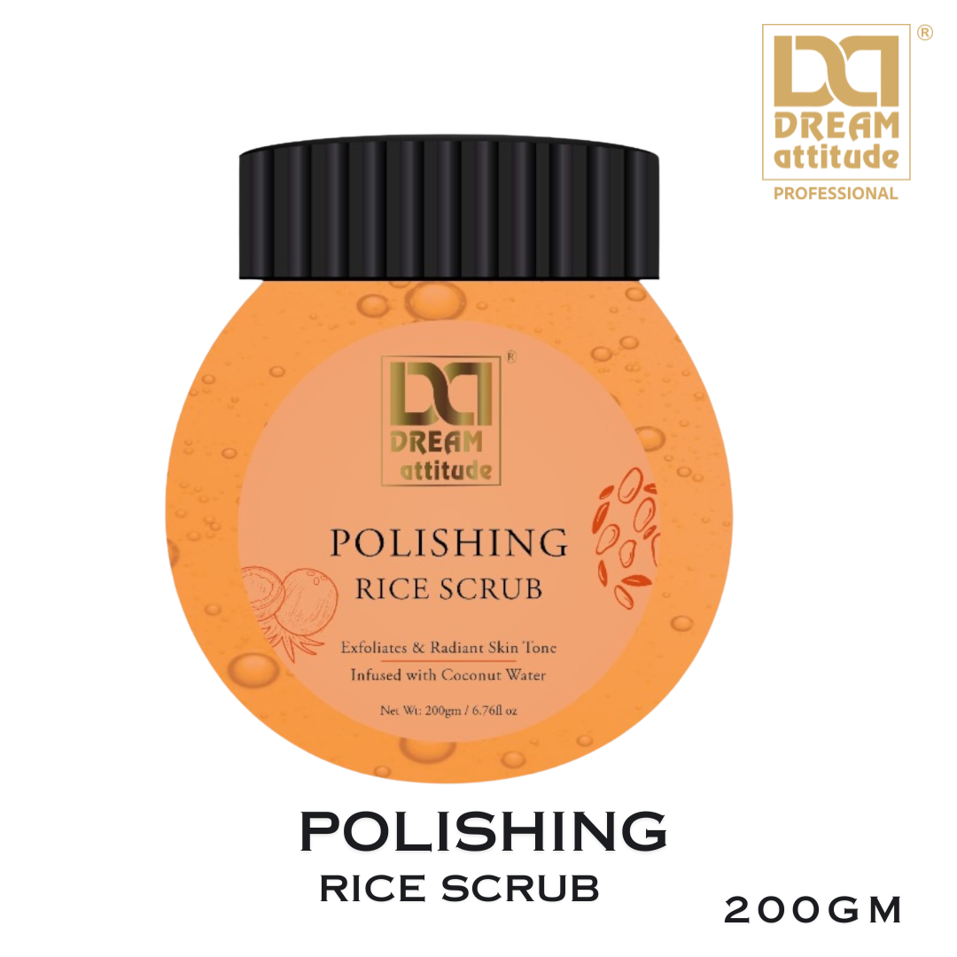 polishing rice scrub [200gm] - Image 3 - DREAM Attitude