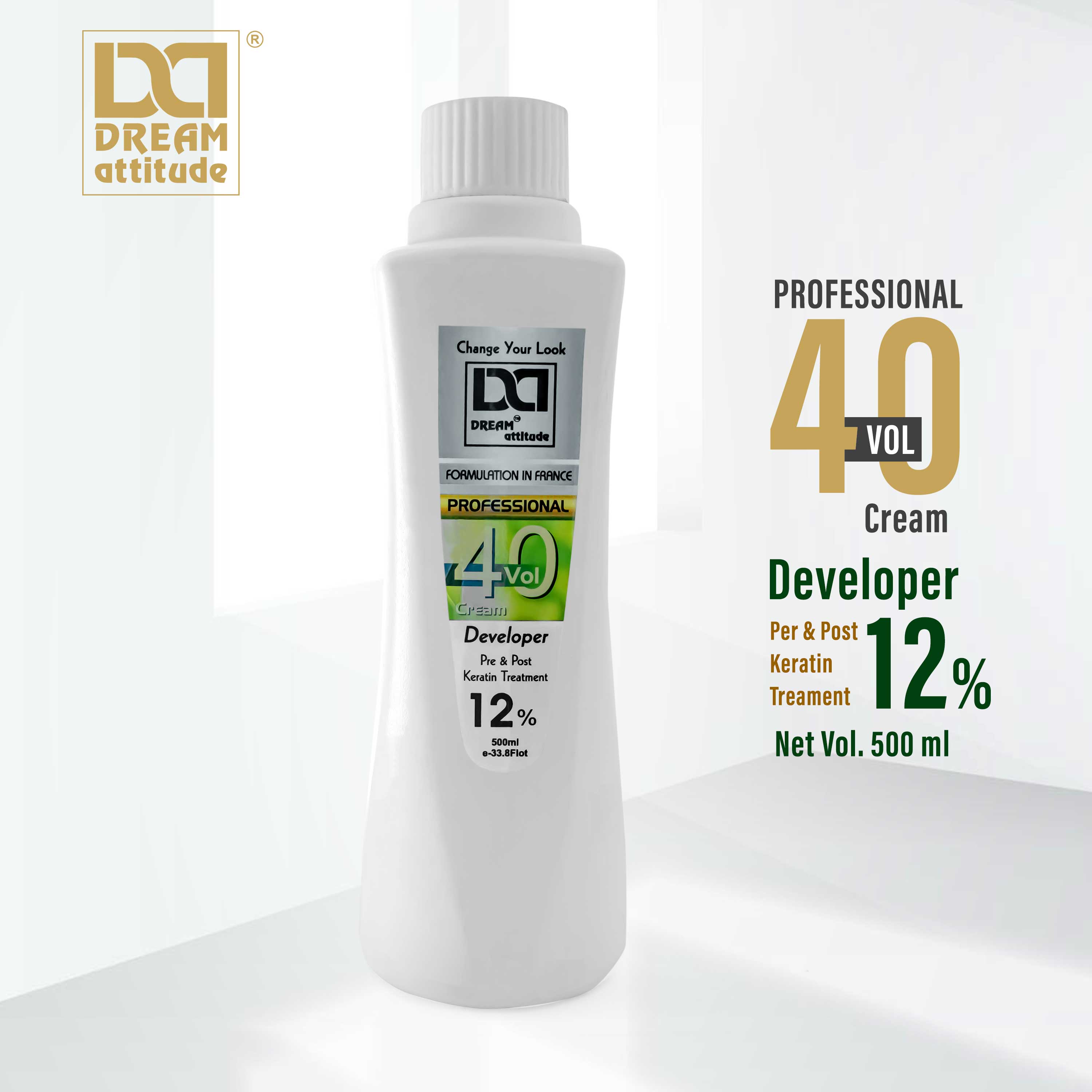 Dream Attitude Hair Developer 40 Vol - Ultimate Color Intensity for Fearless Hair Transformat      ions[1000ml] - Image 3 - DREAM Attitude