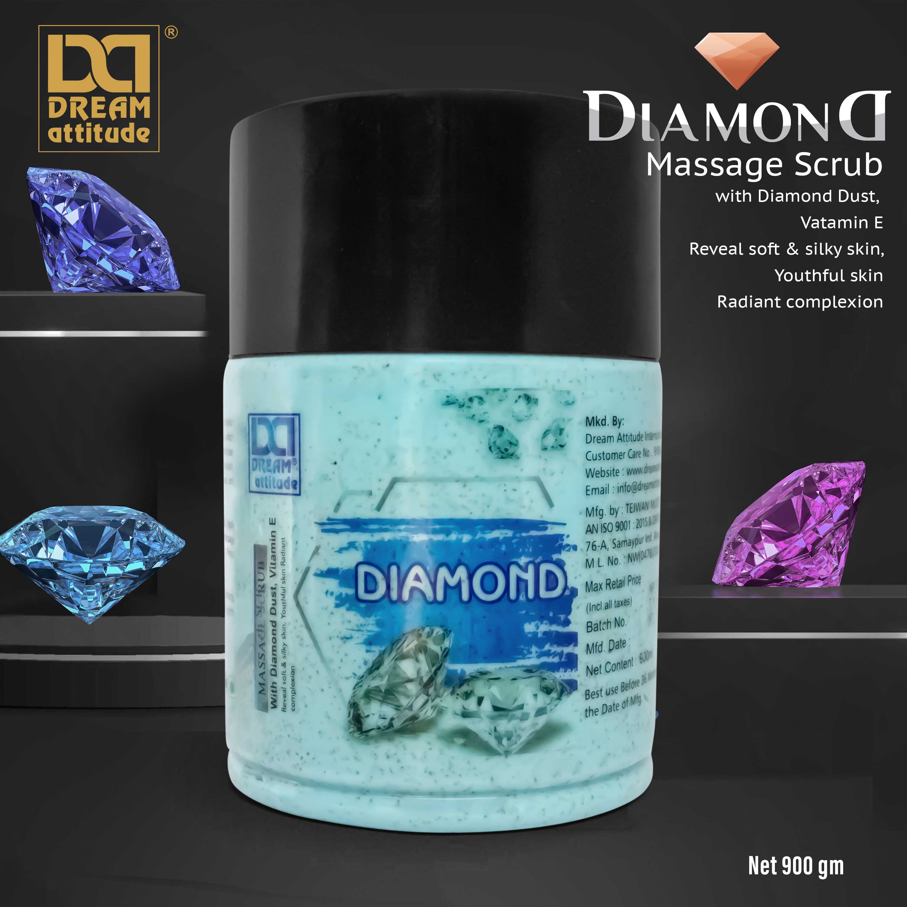 DREAM attitude Diamond Massage Scrub - Image 2 - DREAM Attitude