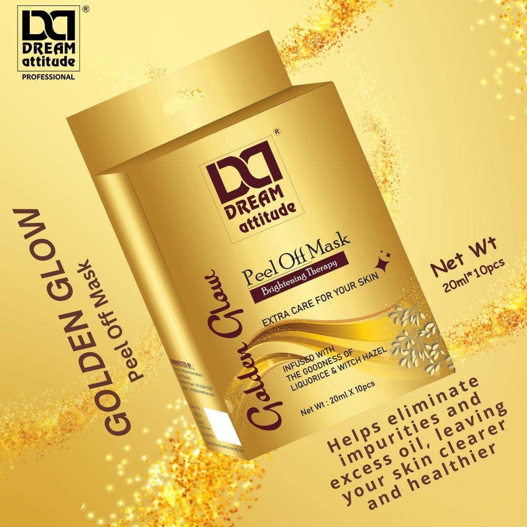 Gold Peel Off Mask | Brightening Therapy for Glowing Skin - Image 10 - DREAM Attitude