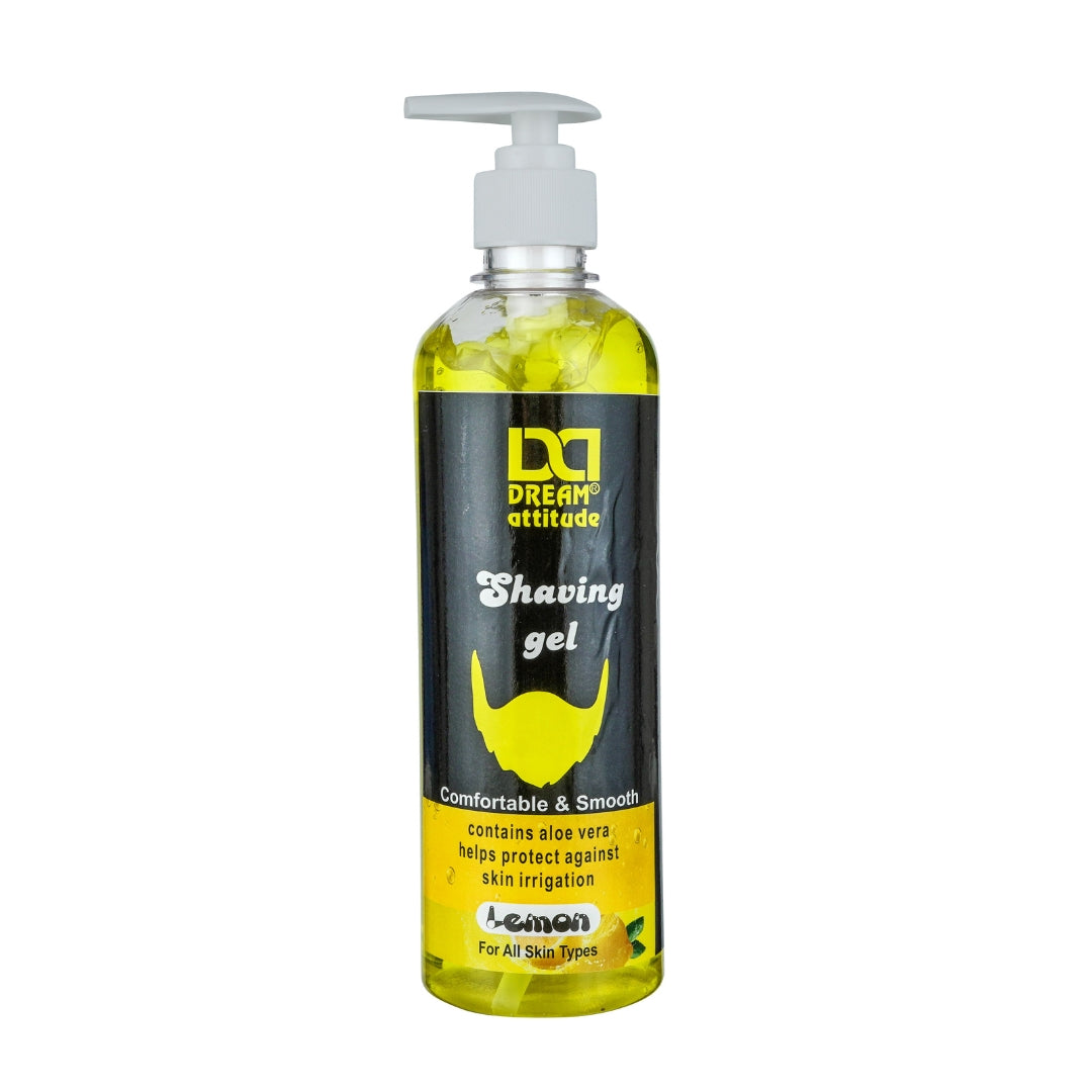 Lemon Shaving Gel – Aloe Vera Infused for Smooth & Irritation-Free Shave - Image 4 - DREAM Attitude