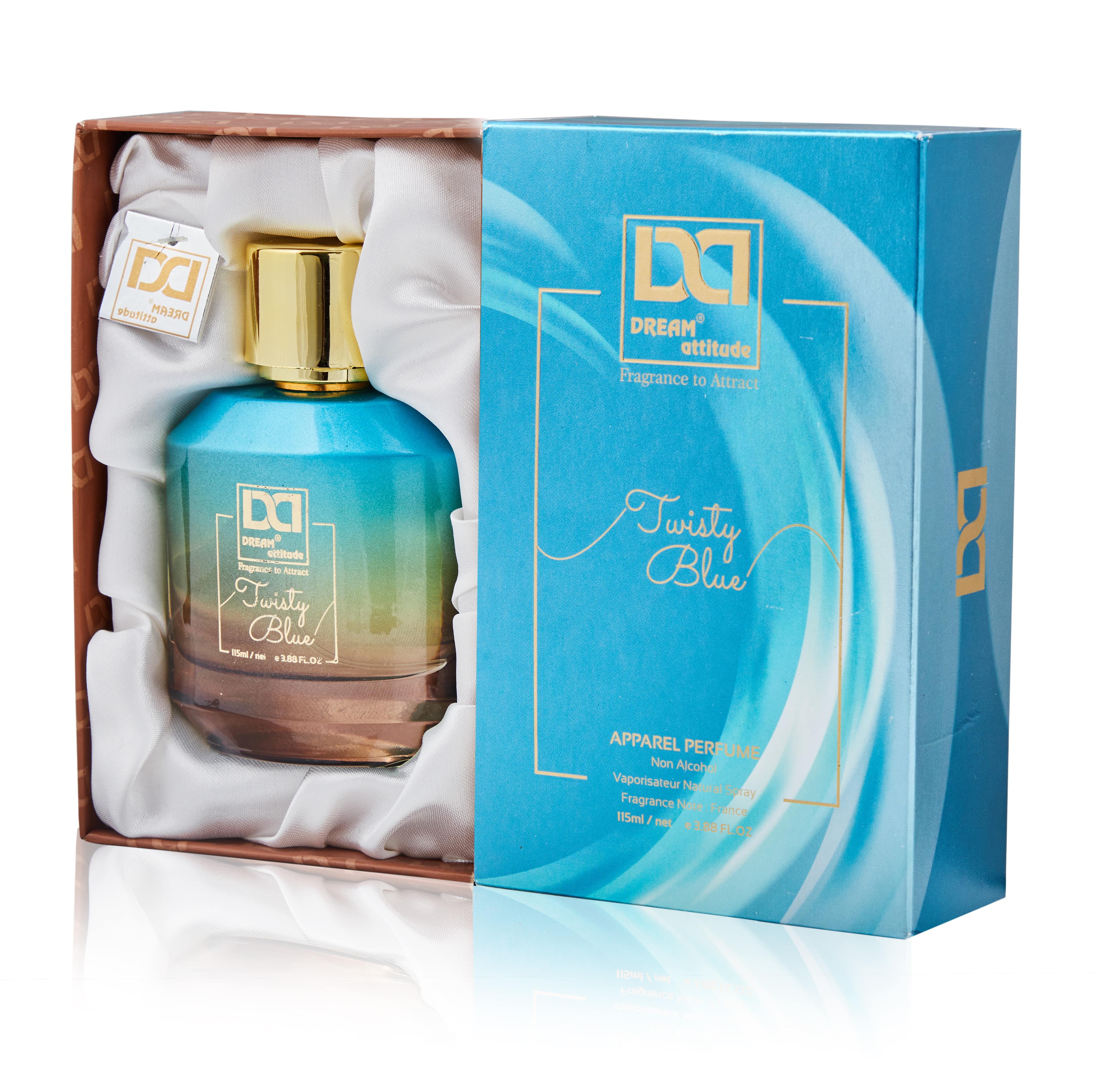 DREAM attitude Twisty Blue Perfume: Fresh Fragrance for Oceanic Vitality