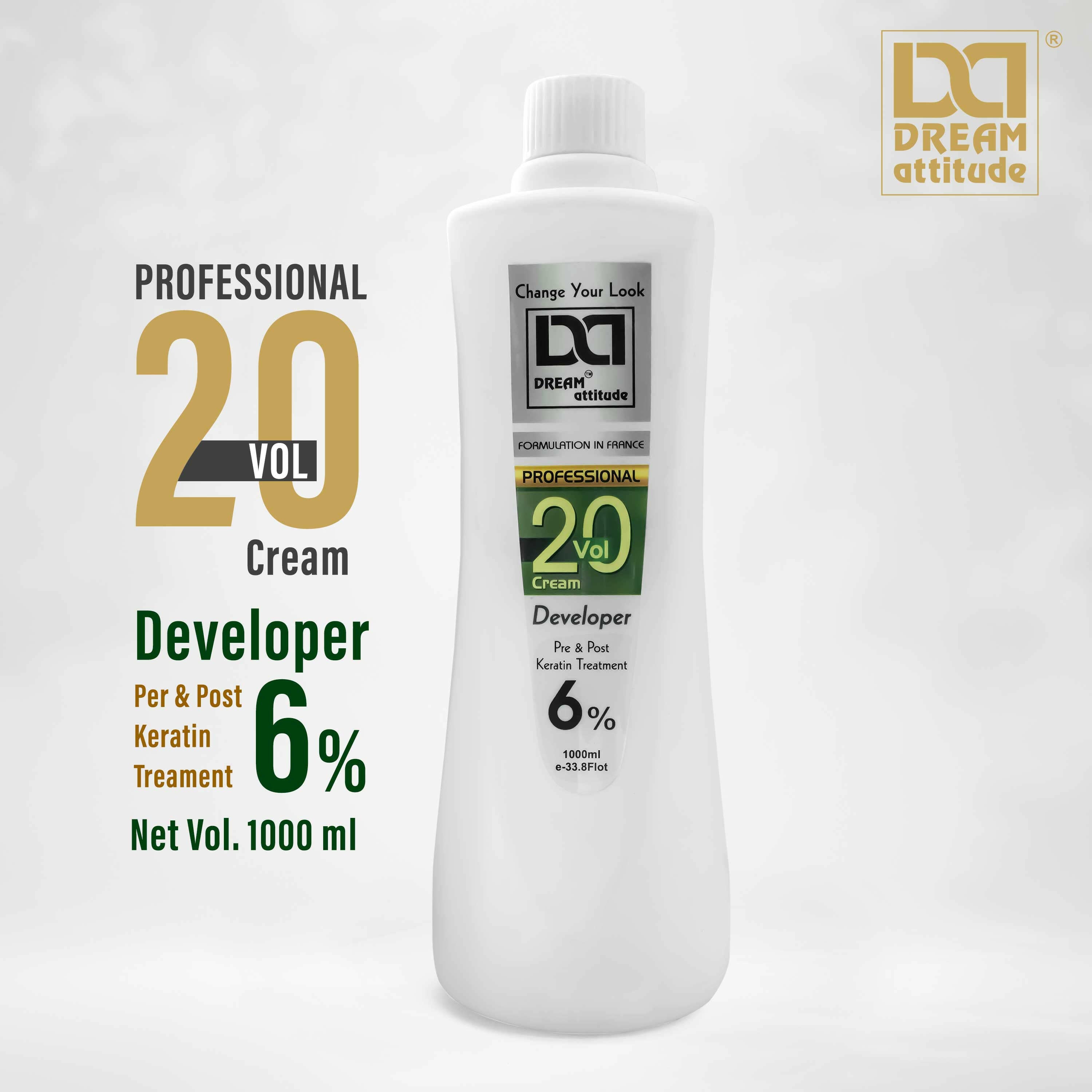 Dream Attitude Hair Developer 20% Vol - Professional-Grade Results at Home