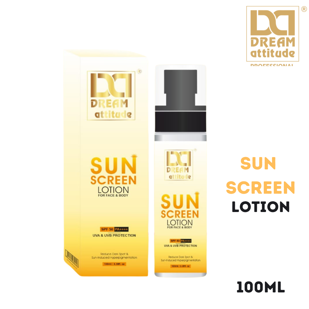 Sunscreen Lotion | Face & Body [100ml] - Image 3 - DREAM Attitude