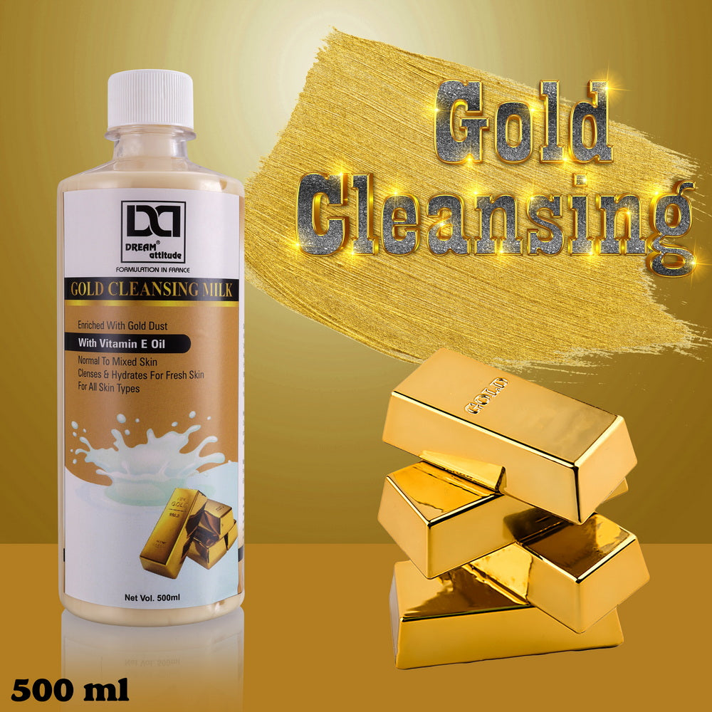 Gold Cleansing Milk [900ML] [500ml] - Image 3 - DREAM Attitude
