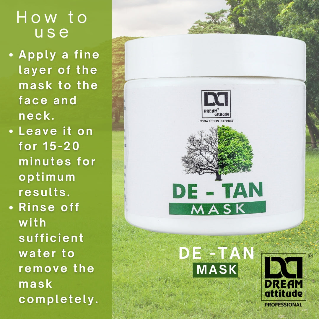 De-Tan Mask | Removes Tan & Pigmentation | Brightening & Hydrating Face Mask - Image 15 - DREAM Attitude