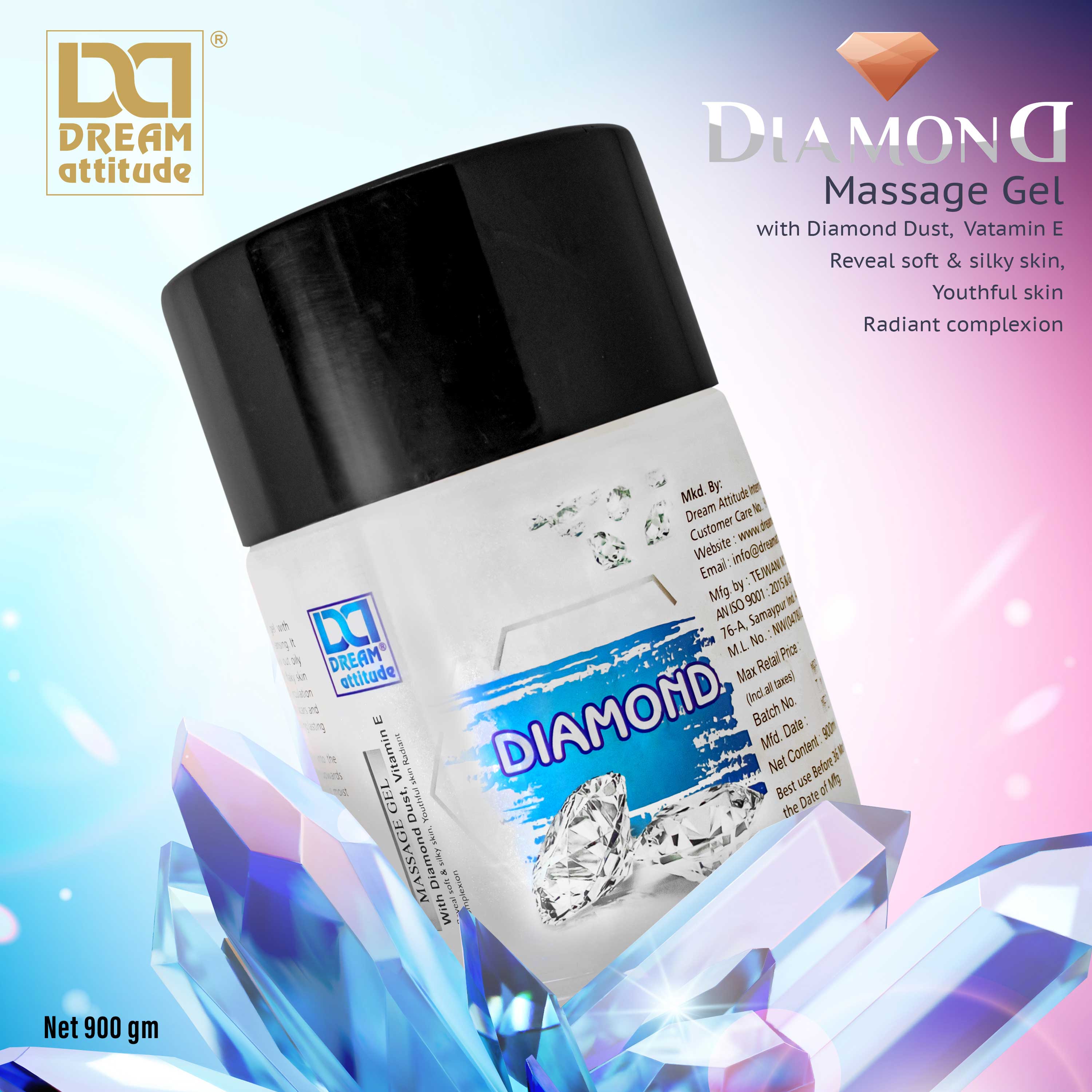 DREAM attitude Diamond Massage Gel - Image 3 - DREAM Attitude