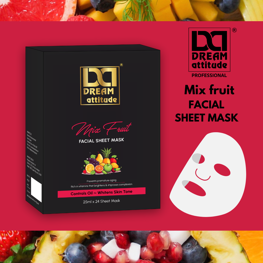 Mix Fruit Facial Sheet Mask - Image 3 - DREAM Attitude